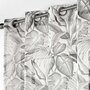 Douceur d'Intérieur Voilage à œillets PUNTA - Voile sablé imprimé - 140 x 240 cm - Ecru