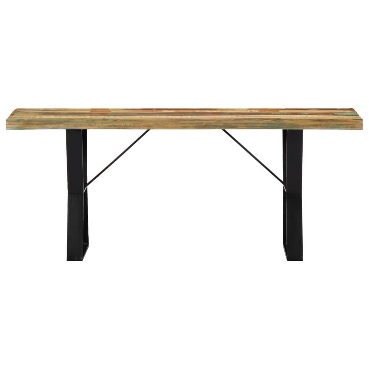 VIDAXL Banc 110 cm Bois de recuperation massif