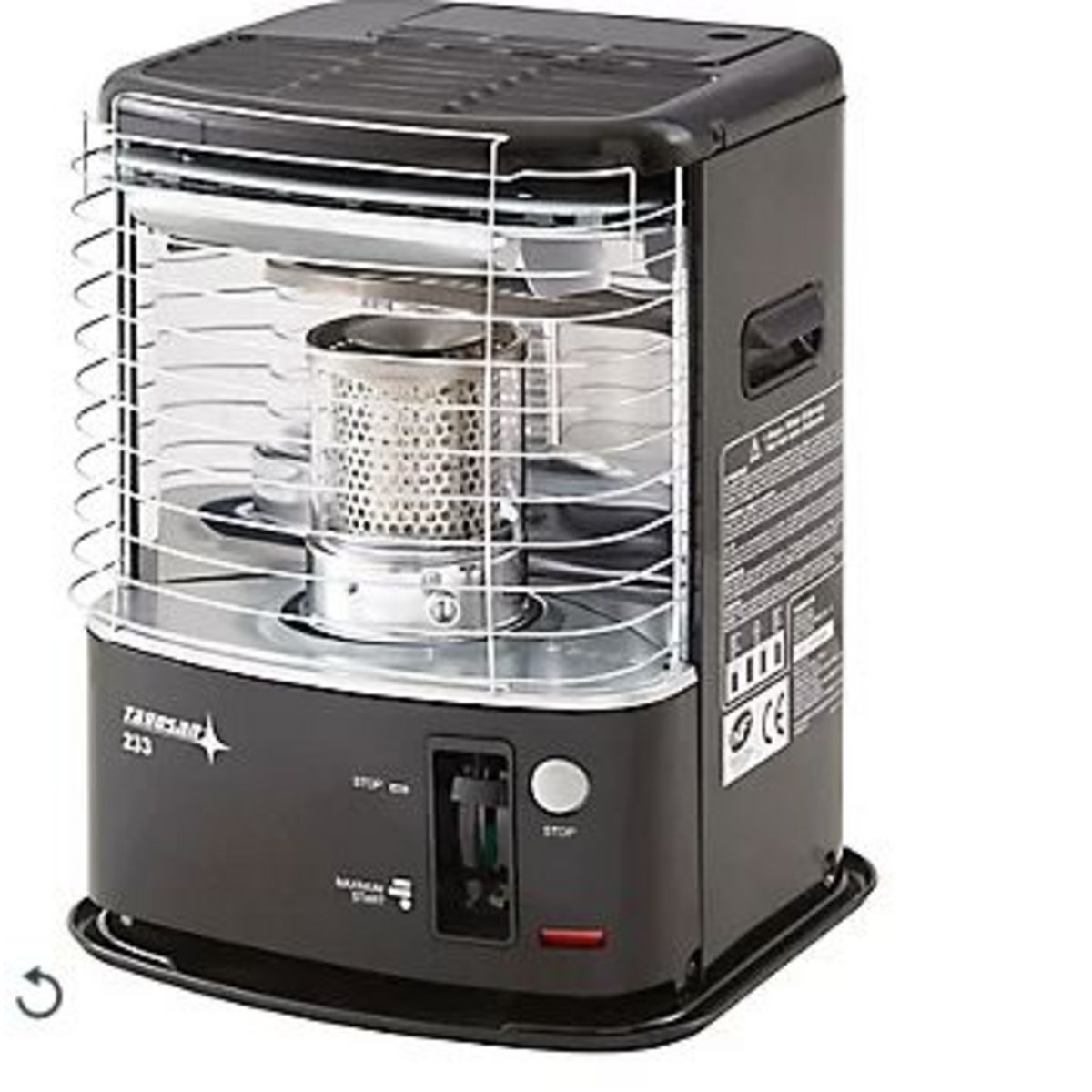 Tosaï Poêle combustible TOSAI 233 Méche