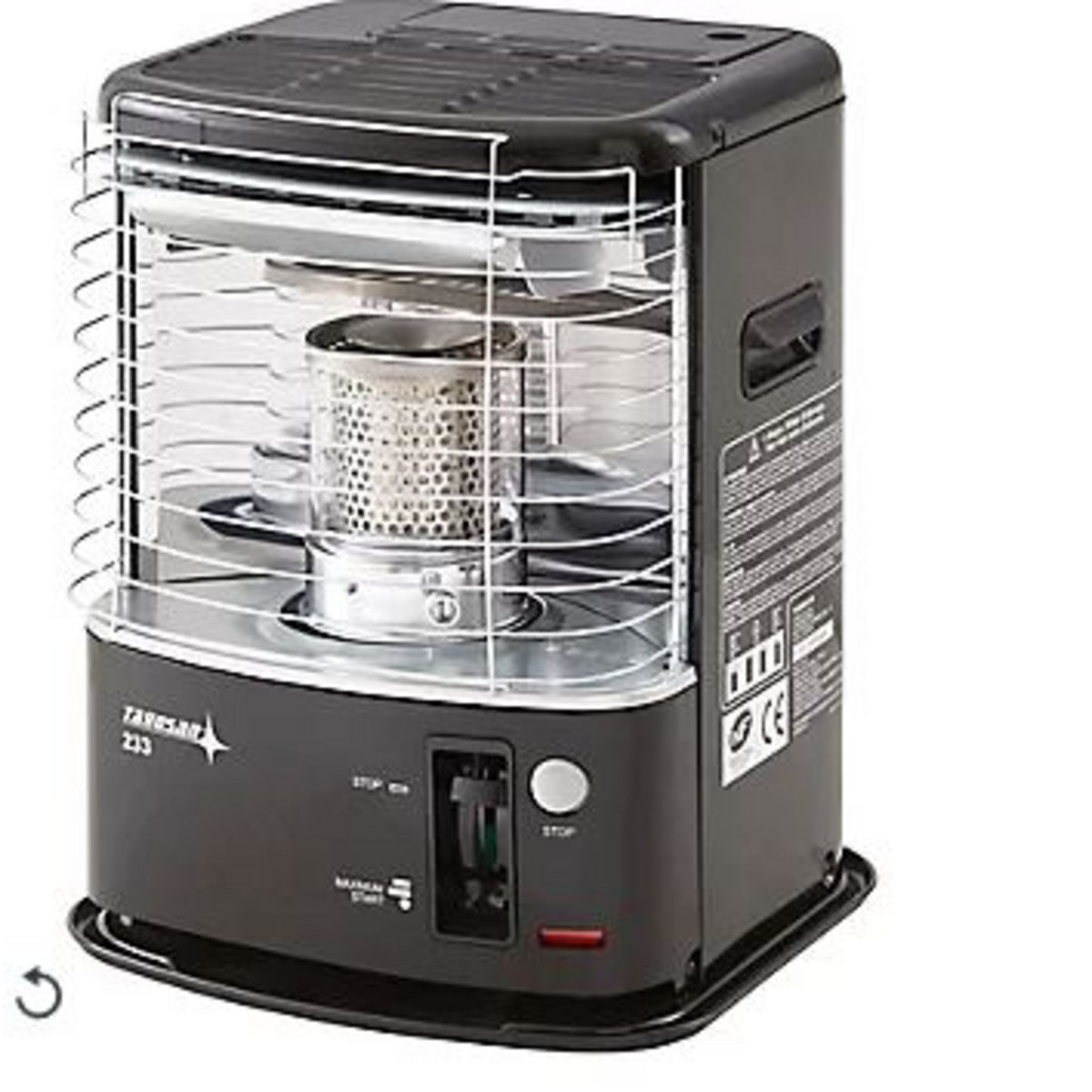 Tosaï Poêle combustible TOSAI 233 Méche