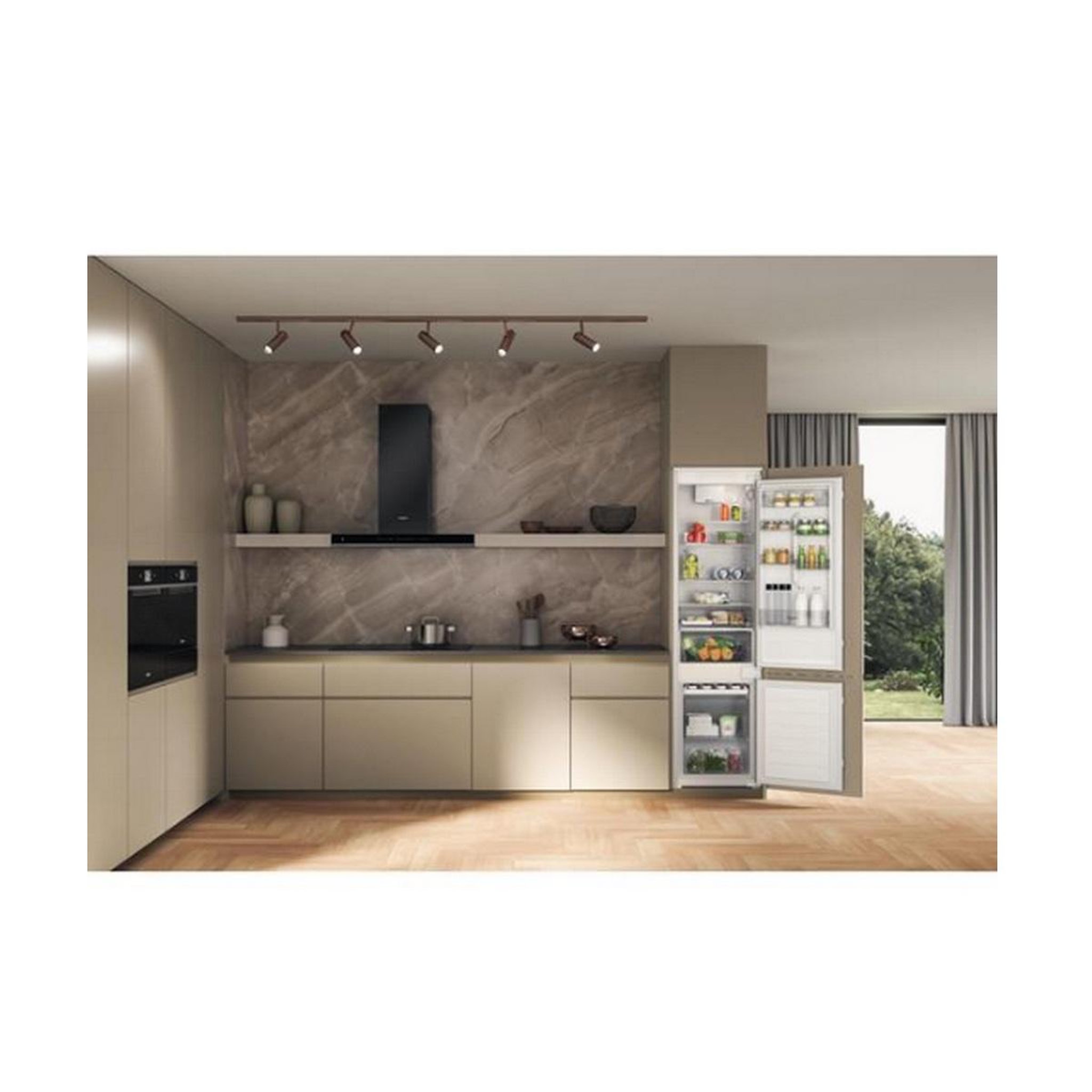 Voir la diapositive 5 : Whirlpool Réfrigérateur combiné intégrable à glissières 300l - whc20d011b1fr