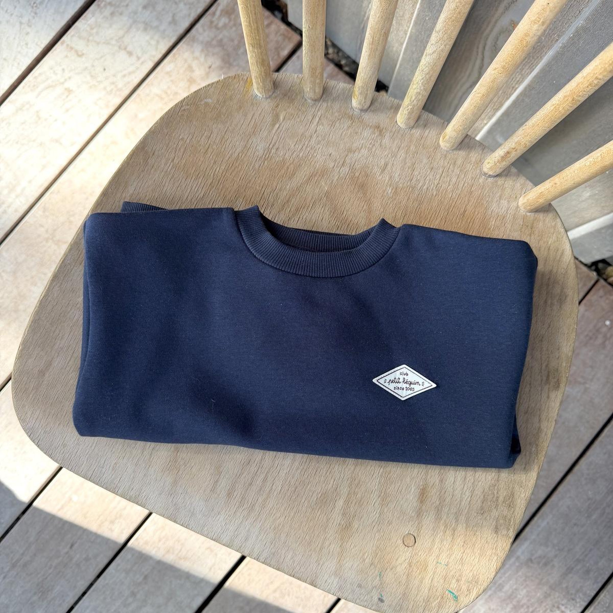 Voir la diapositive 4 : PETIT BEGUIN Sweat en molleton Jules