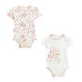 Voir la diapositive 1 : Petit Béguin Lot de 2 bodies bébé manches courtes Haapiti