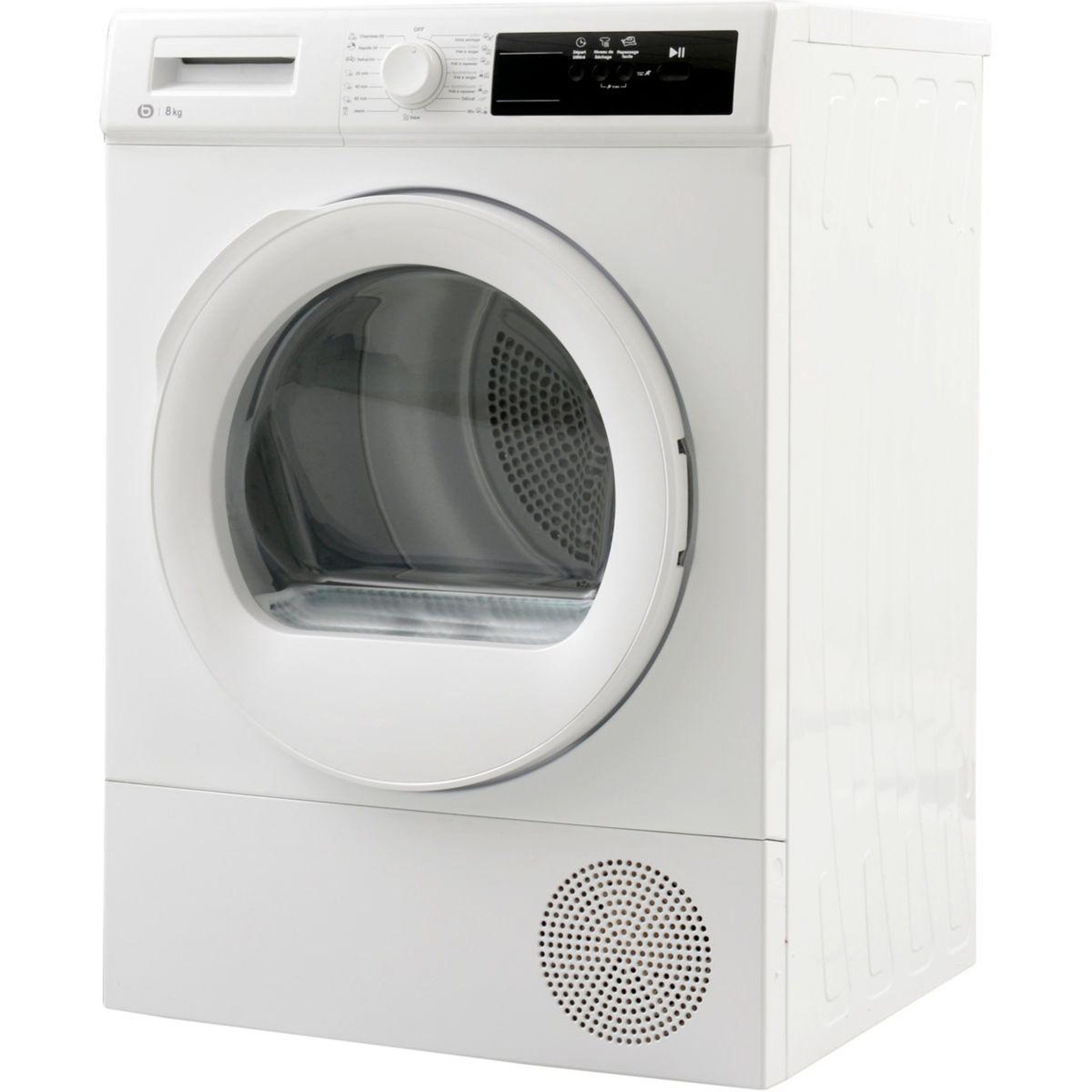 Voir la diapositive 3 : ESSENTIEL B Sèche linge pompe à chaleur ESLHP8-3b