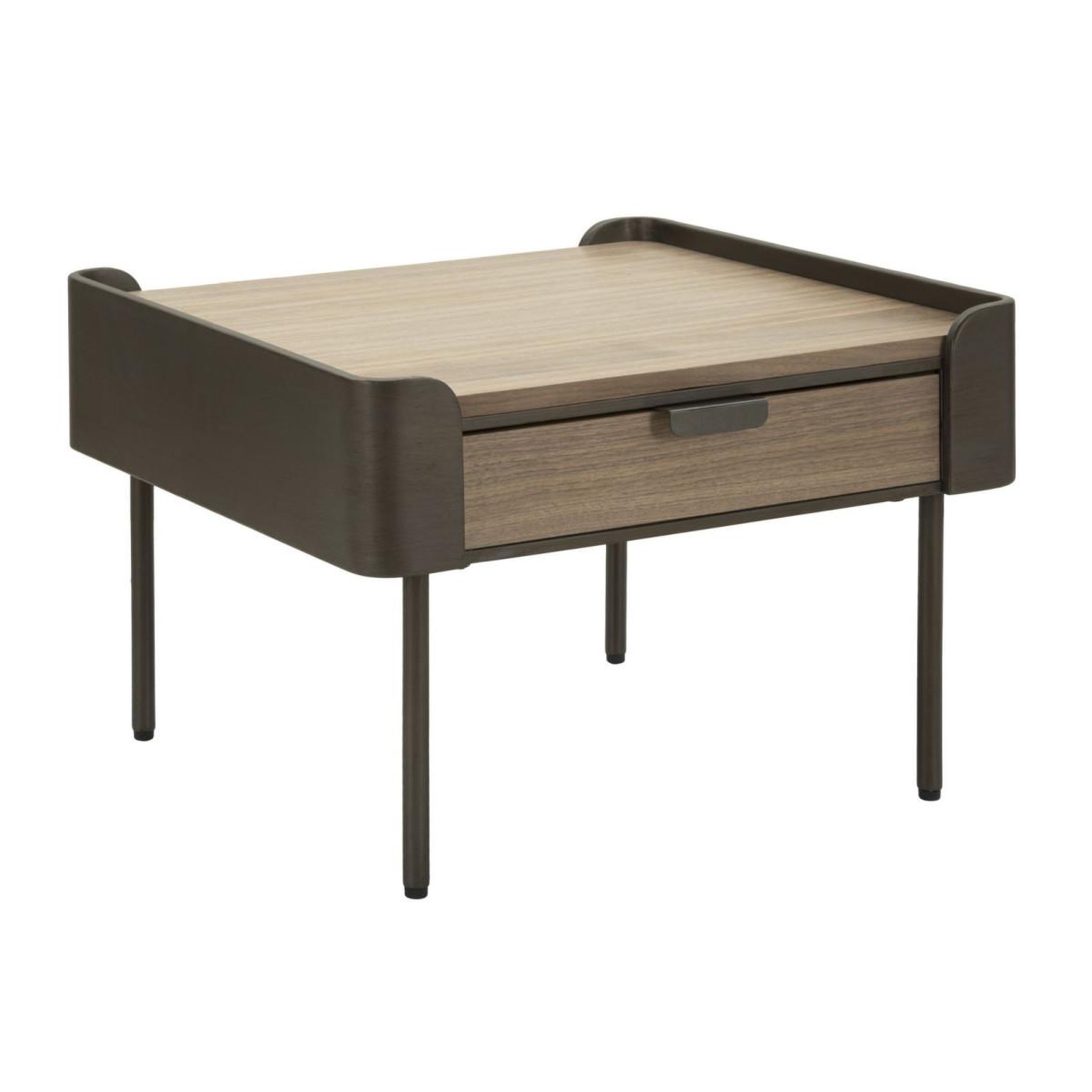 Paris Prix Table basse 2 tiroirs en bois  toronto  60cm naturel