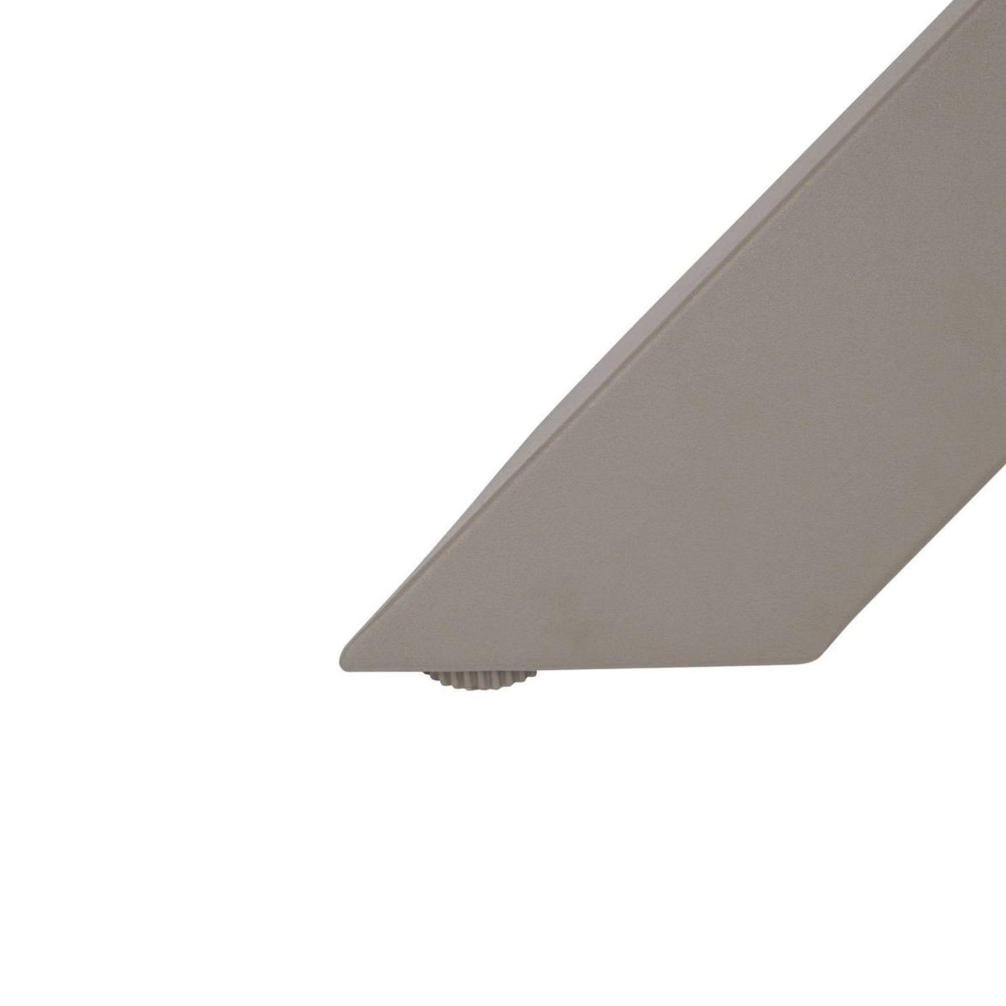 Voir la diapositive 6 : HESPERIDE Table de jardin ronde en aluminium 6 places oryon