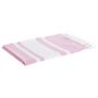 Voir la diapositive 1 : ACTUEL Foutah de plage en coton 180g/m² finition frange SAND