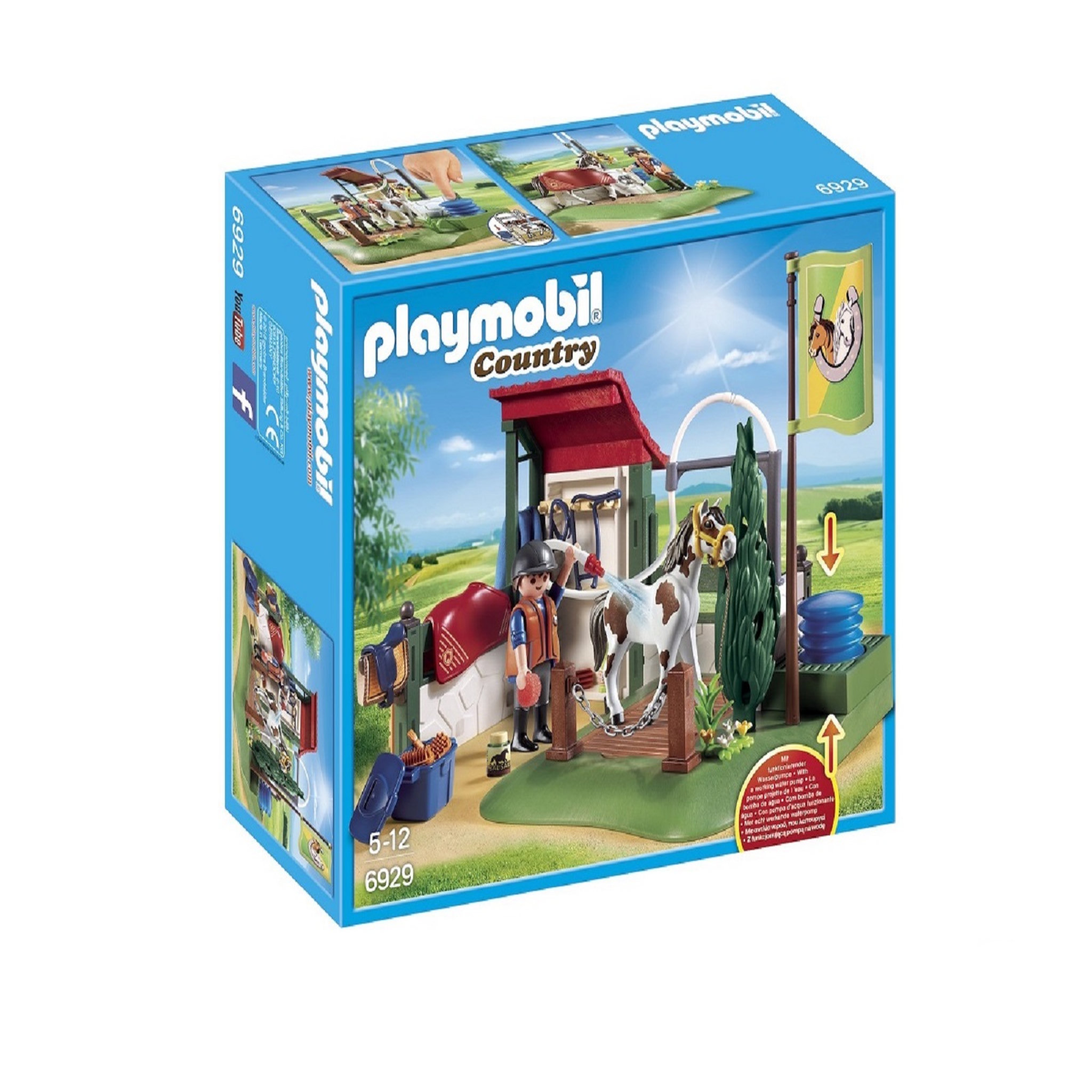 PLAYMOBIL 6929 - Country - Box lavage pour chevaux