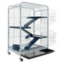 Voir la diapositive 3 : MARKET24 Cage petits rongeurs 64*44*93 cm - TYROL