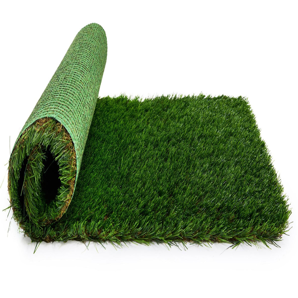 FIFTYGRASS Gazon synthétique Baya - 40 mm - Bobinot de 1m*5m - Jardin / Terasse - Balcon