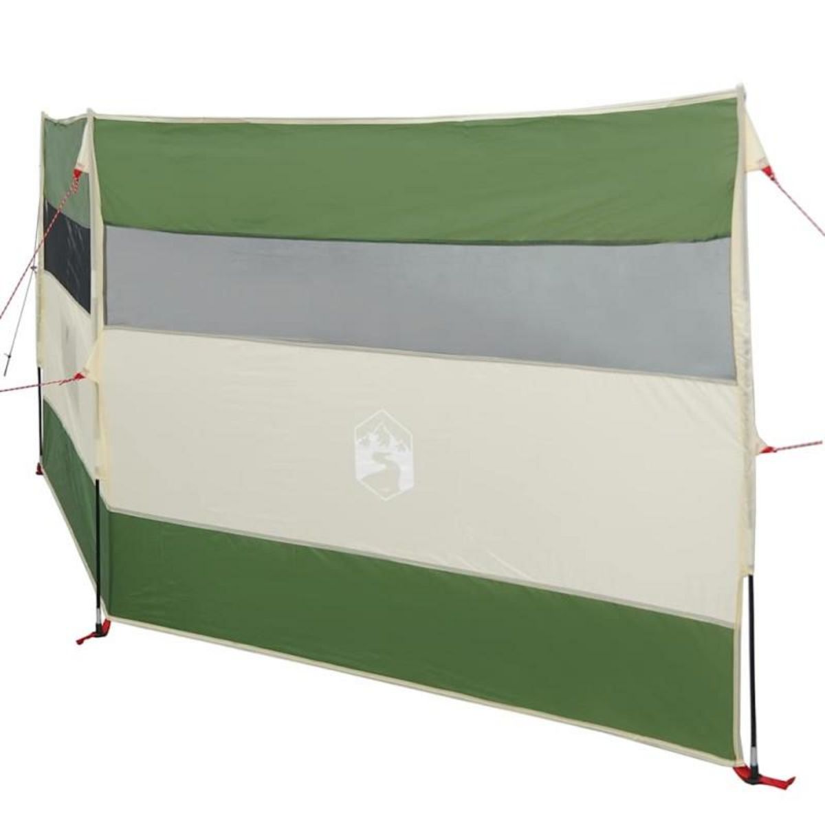 VIDAXL Brise vent de camping vert 340x130 cm imperméable