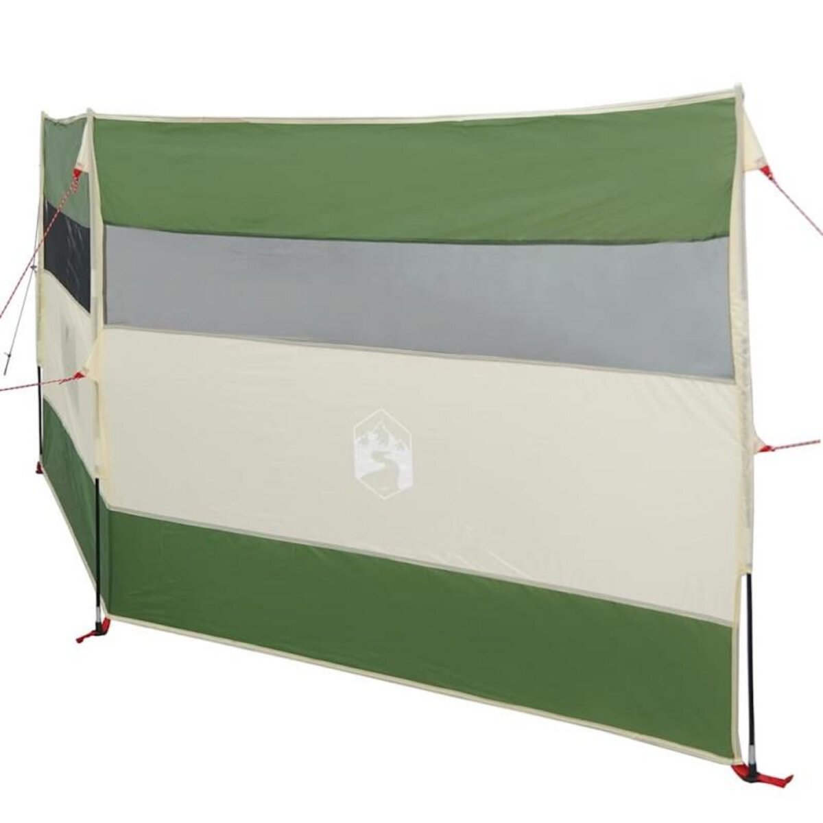 VIDAXL Brise vent de camping vert 340x130 cm imperméable