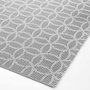 Voir la diapositive 2 : Paris Prix Set de Table  Damier  28x43cm Gris
