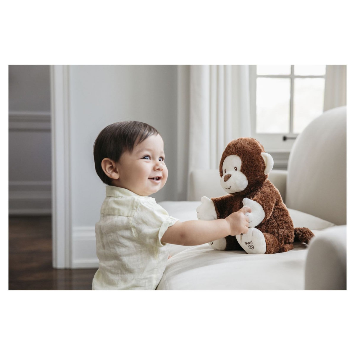 SPIN MASTER Clappy le singe animé Gund
