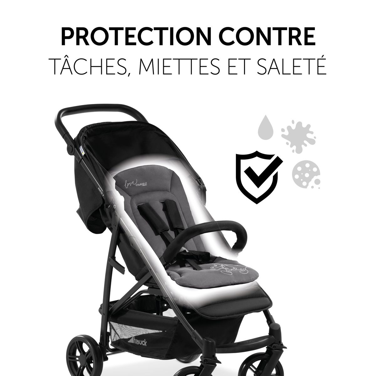HAUCK Sur-assise pour poussette Pushchair Seat Liner