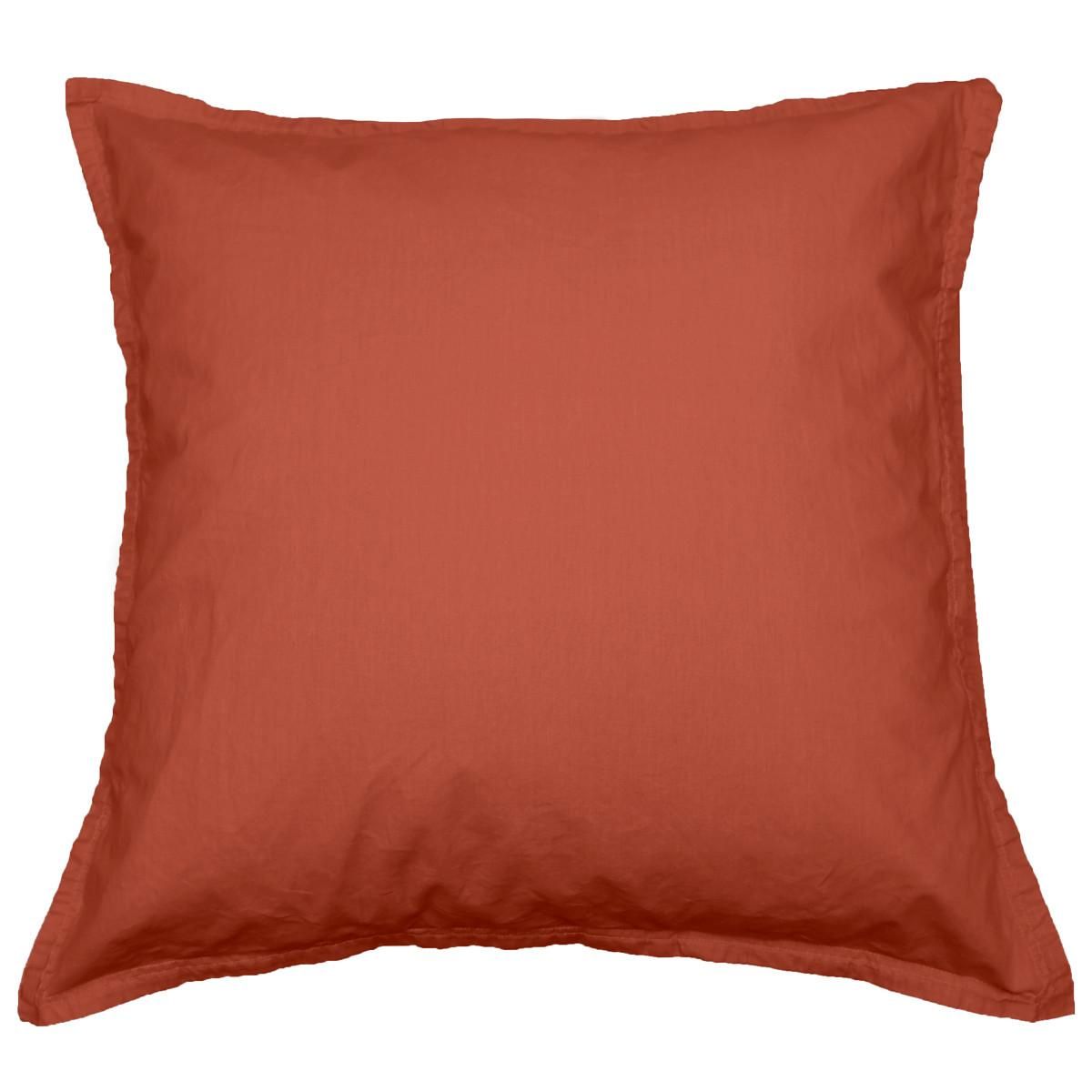 Sensei Maison Lot de 2 taies d'oreiller en percale lavée HOME WASHED