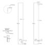 Voir la diapositive 6 : VIDAXL Ancres de terre 10 pcs 10x60 cm Metal galvanise