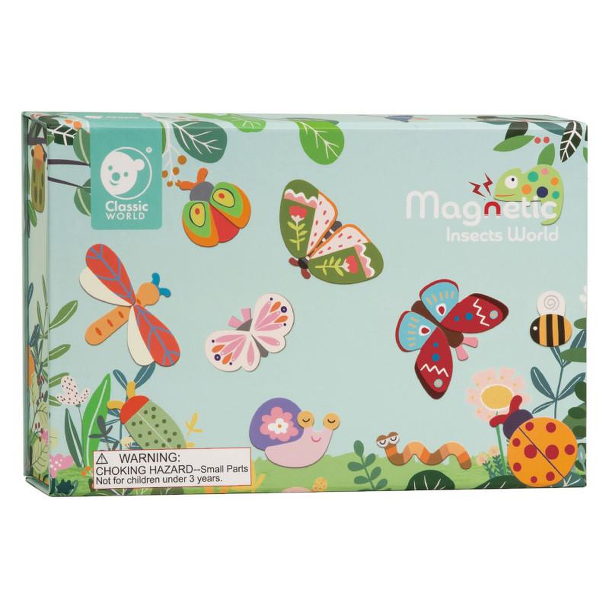 Voir la diapositive 2 : CLASSIC WORLD Classic World Magnetic case Insect world 40056