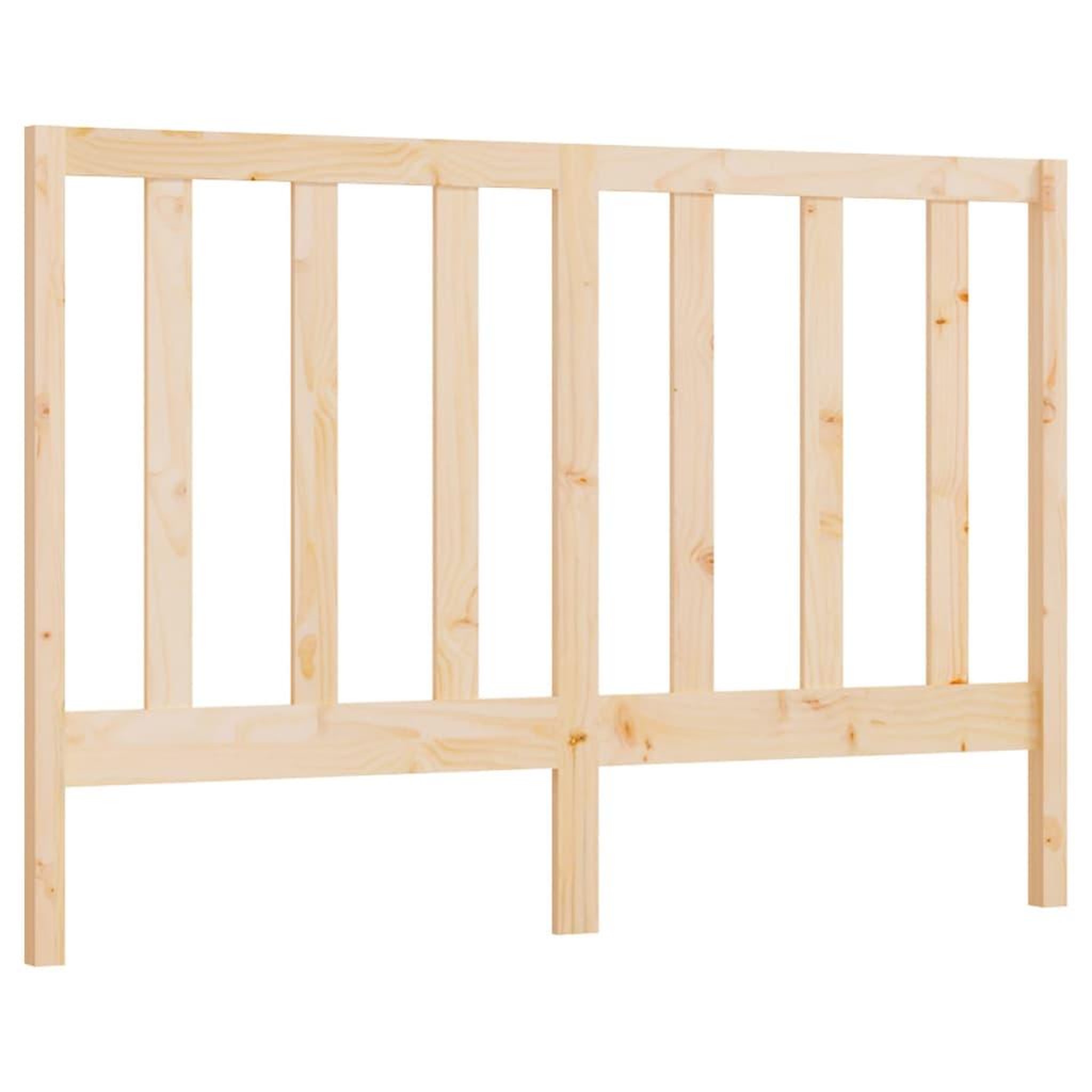Voir la diapositive 2 : VIDAXL Tete de lit 141x4x100 cm Bois massif de pin