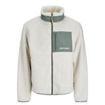 Jack & Jones Veste Sherpa /Vert Homme Jack & Jones Esterbro Teddy. Coloris disponibles : Blanc