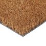 Voir la diapositive 3 : VIDAXL Tapis de porte naturel 45x75 cm fibre de coco touffete