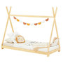 Voir la diapositive 1 : IDIMEX Lit enfant tipi ELIN, 90 x 190 cm en pin massif
