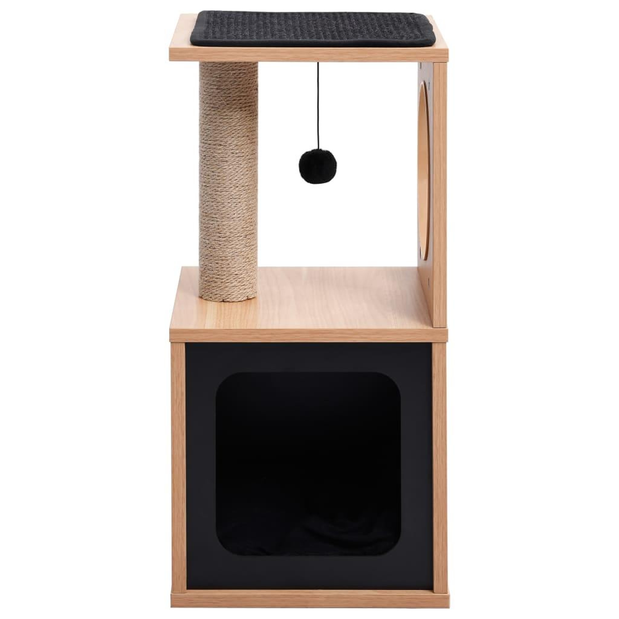Voir la diapositive 2 : VIDAXL Arbre a chat avec tapis a gratter en sisal 60 cm