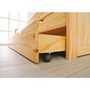 Voir la diapositive 4 : Lit gigogne 2 couchages 90x200 cm + 3 tiroirs ULLI