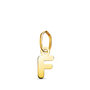 Voir la diapositive 1 : L'ATELIER D'AZUR Pendentif Or 18 Carats 750 Jaune - Initiale Lettre  F  - Chaine Offerte