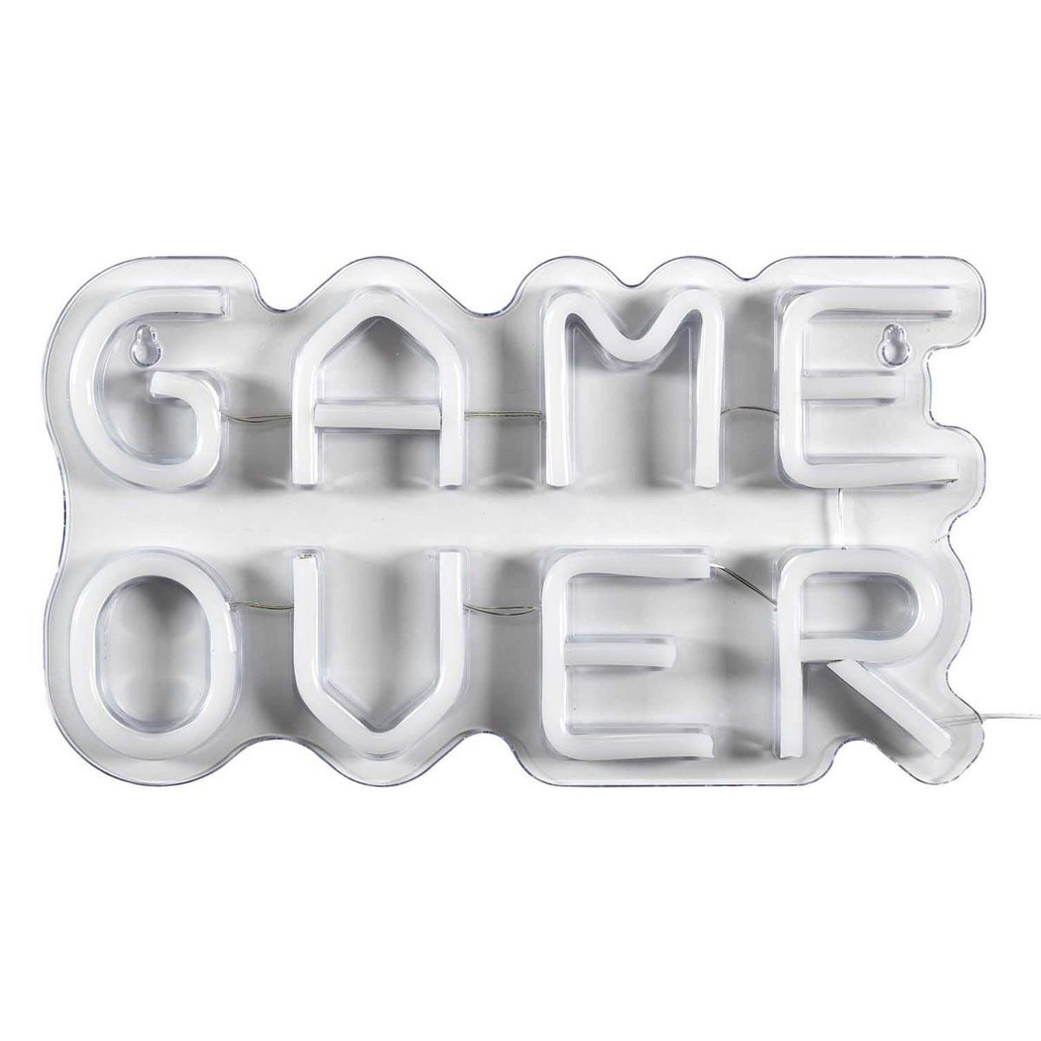 The Home Deco Factory Lampe led effet néon  game over  32cm multicolore