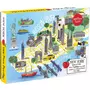  Puzzle 1000 pièces : Carte de New York City