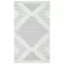 VIDAXL Tapis Gris fonce 120x180 cm Coton