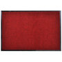 Voir la diapositive 1 : VIDAXL Paillasson PVC Rouge 120 x 180 cm
