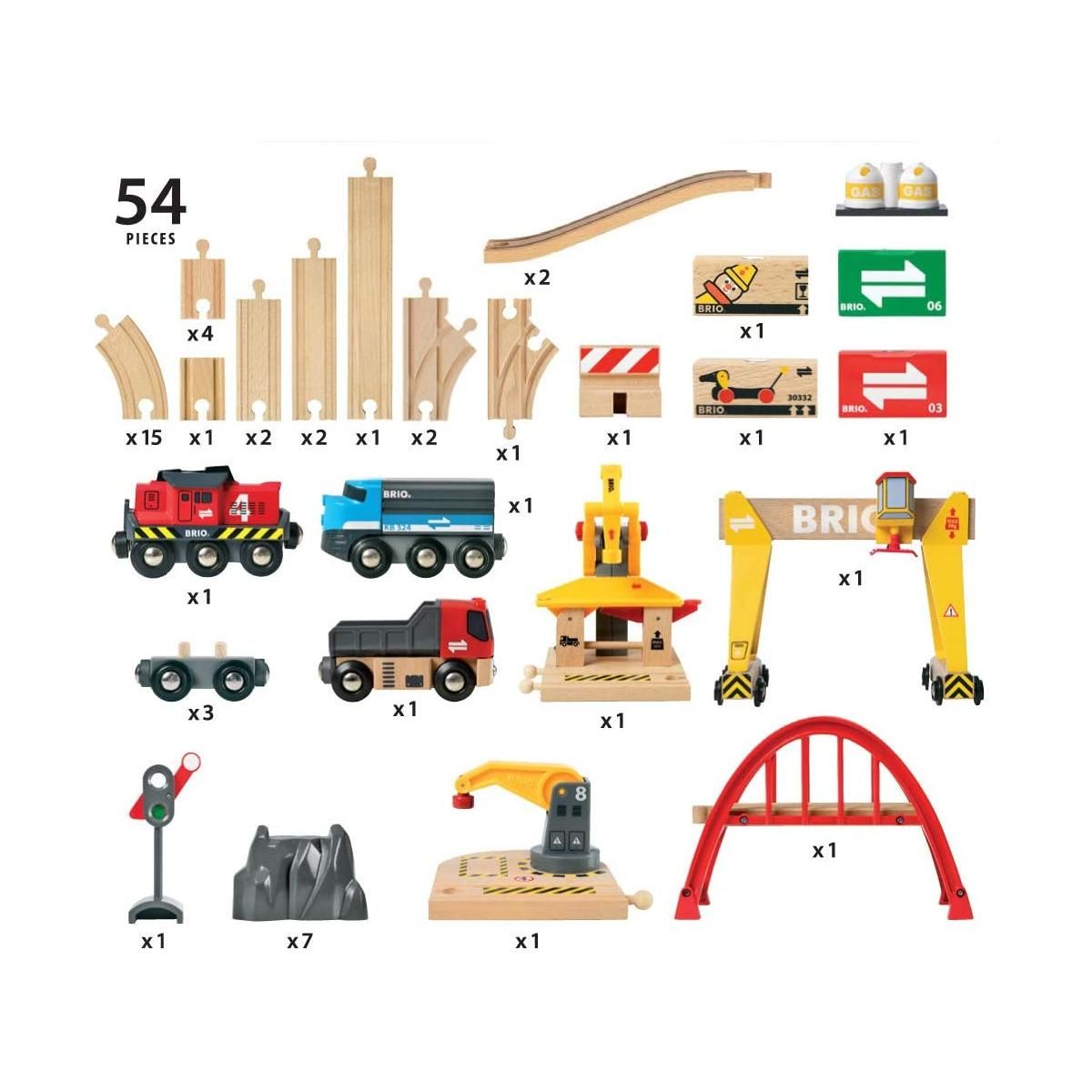 Brio 33097 Circuit  grues et chargements