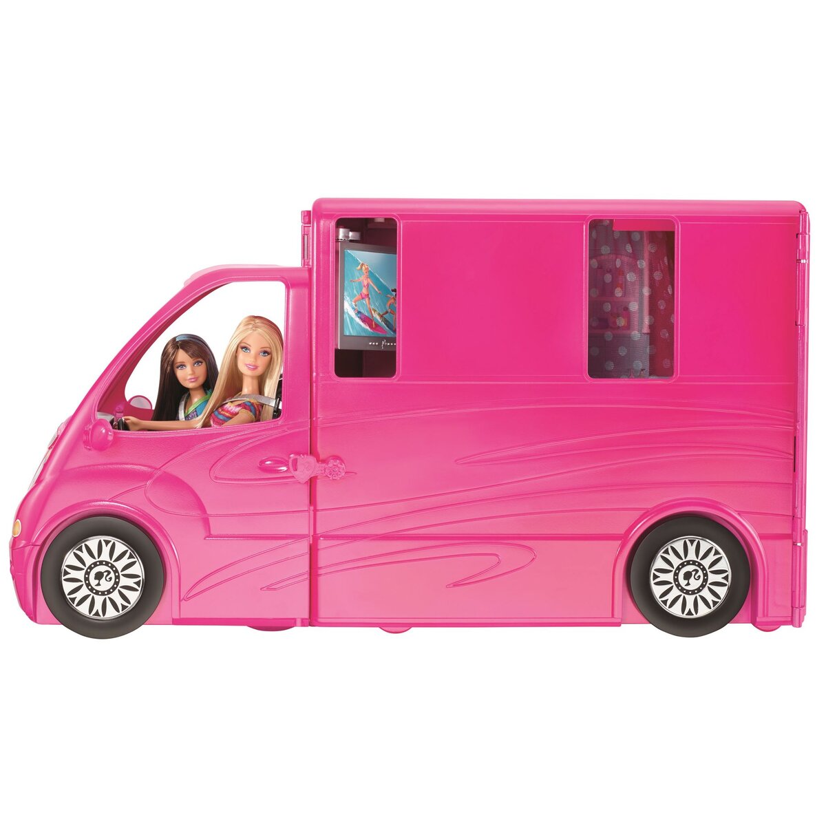 BARBIE Camping car pas cher Auchan