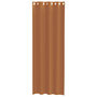 Voir la diapositive 4 : VIDAXL Rideaux en voile avec œillets 2 pcs terre cuite