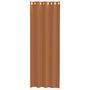Voir la diapositive 4 : VIDAXL Rideaux en voile avec œillets 2 pcs terre cuite