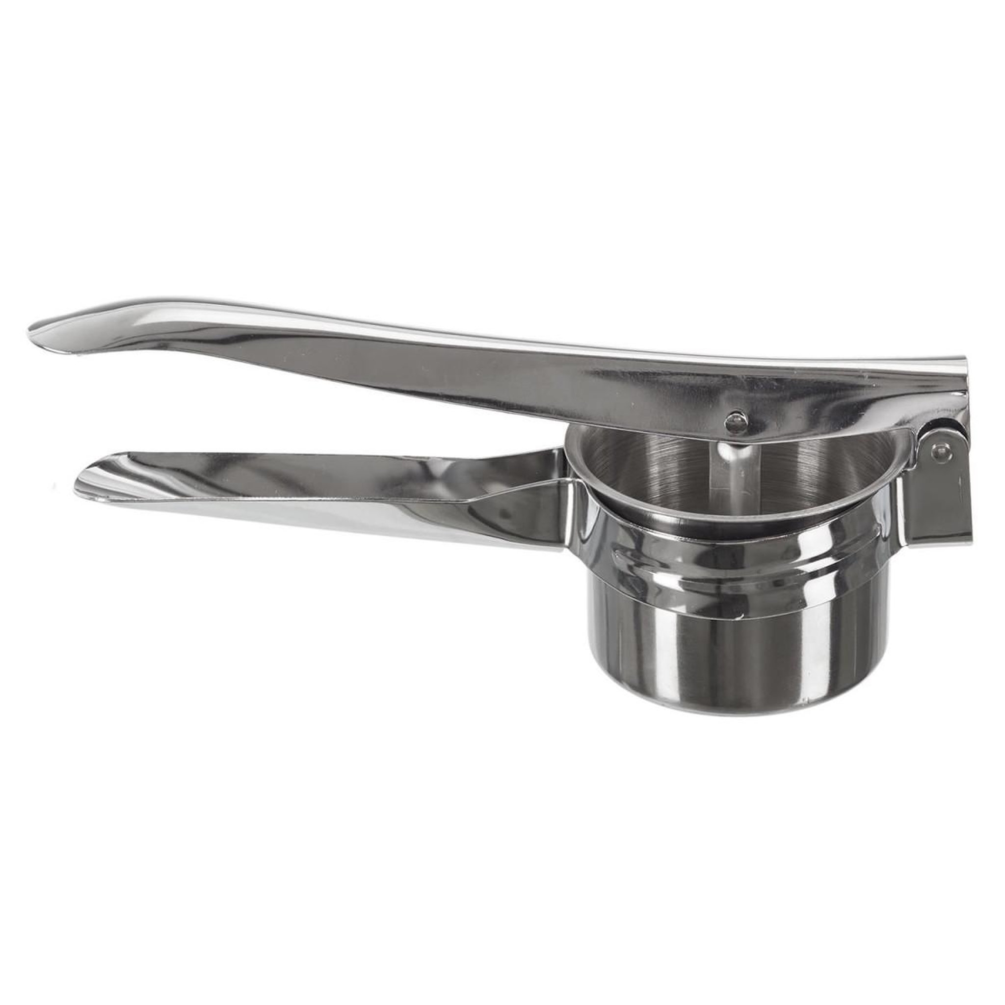 Voir la diapositive 2 : COOK CONCEPT Presse Purée Inox  3 Râpes  27cm Argent