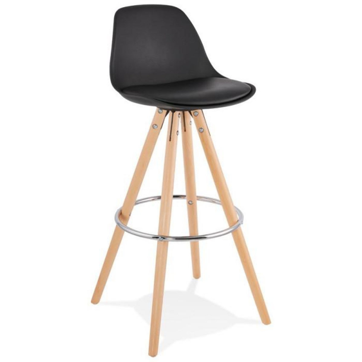 Paris Prix Tabouret de Bar  Bjarki  95cm Noir