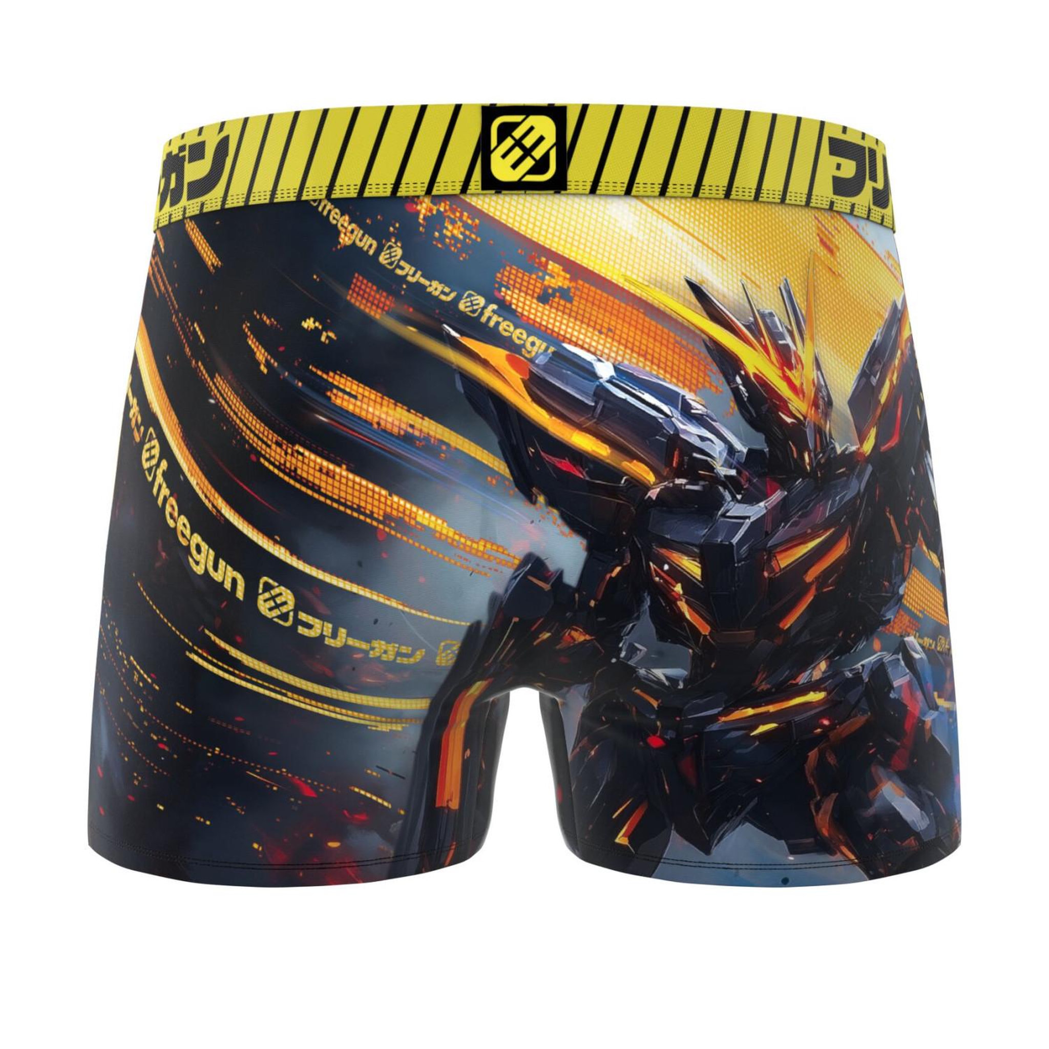 Voir la diapositive 5 : FREEGUN Lot de 3 boxers homme Manga Gamer