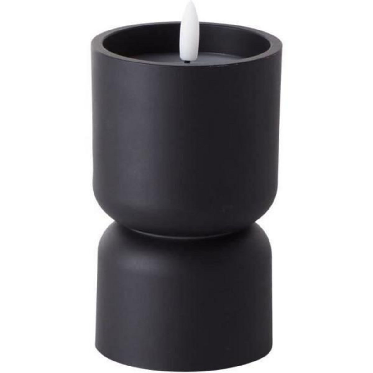 BRILLIANT Lampe de table d'extérieur - BRILLIANT - LOVERE - Forme bougie - Plastique - 3 W - Noir