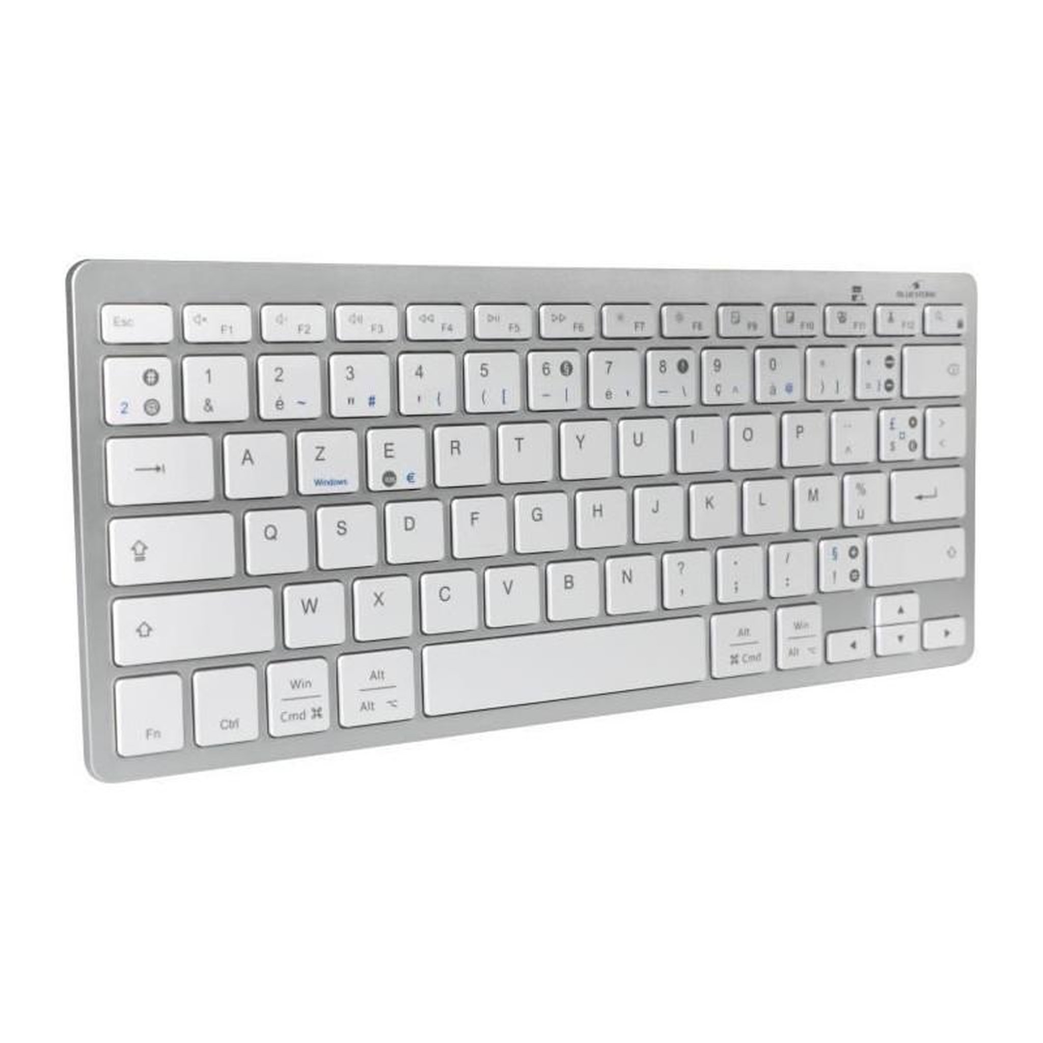Voir la diapositive 4 : BLUESTORK Clavier - THE G-LAB - KB-MINI-PC-MAC/FR - Bluetooth - Double Layout PC MAC