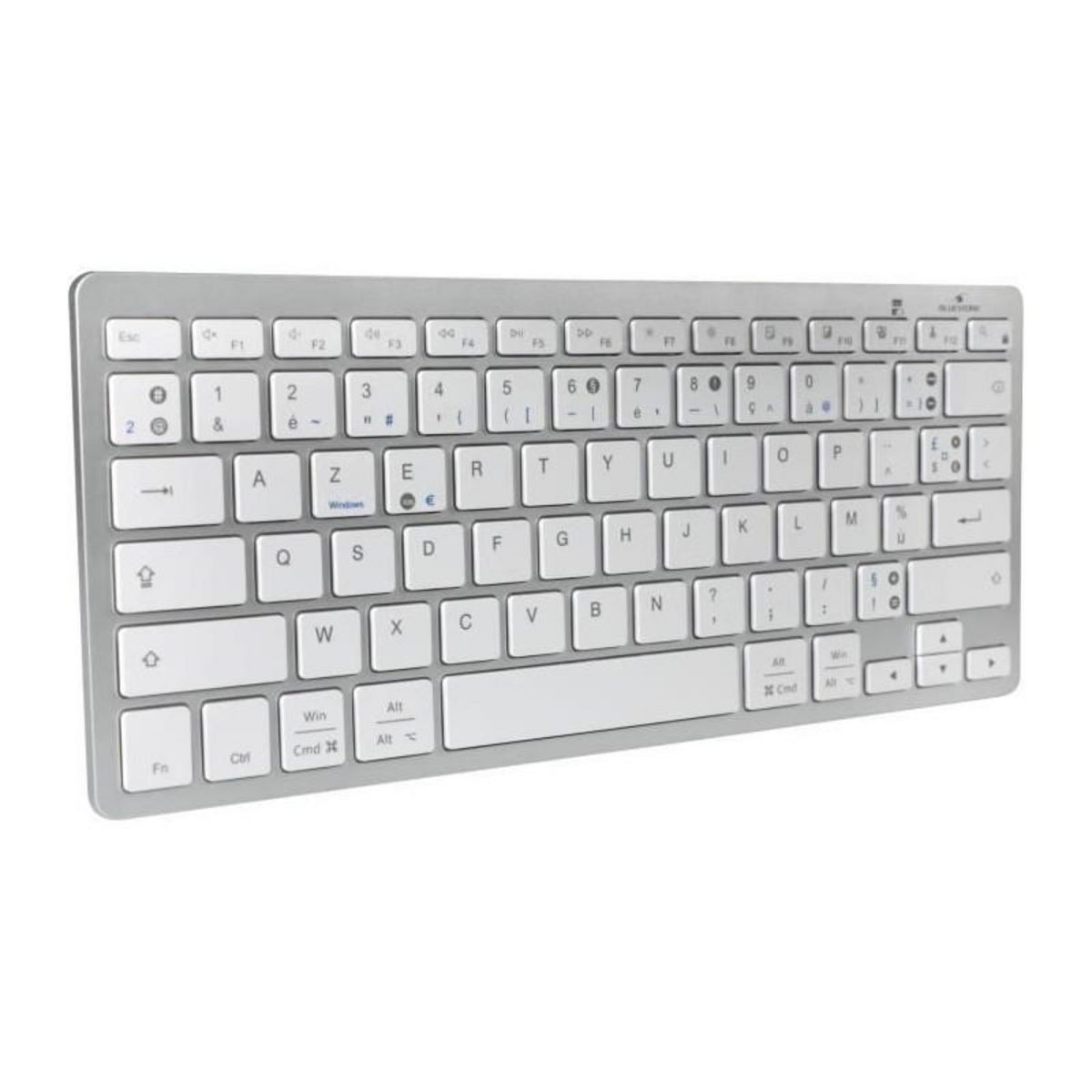 BLUESTORK Clavier - THE G-LAB - KB-MINI-PC-MAC/FR - Bluetooth - Double Layout PC MAC