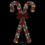 Voir la diapositive 6 : VIDAXL Décoration de Noël en forme de canne à sucre 50 LED blanc chaud
