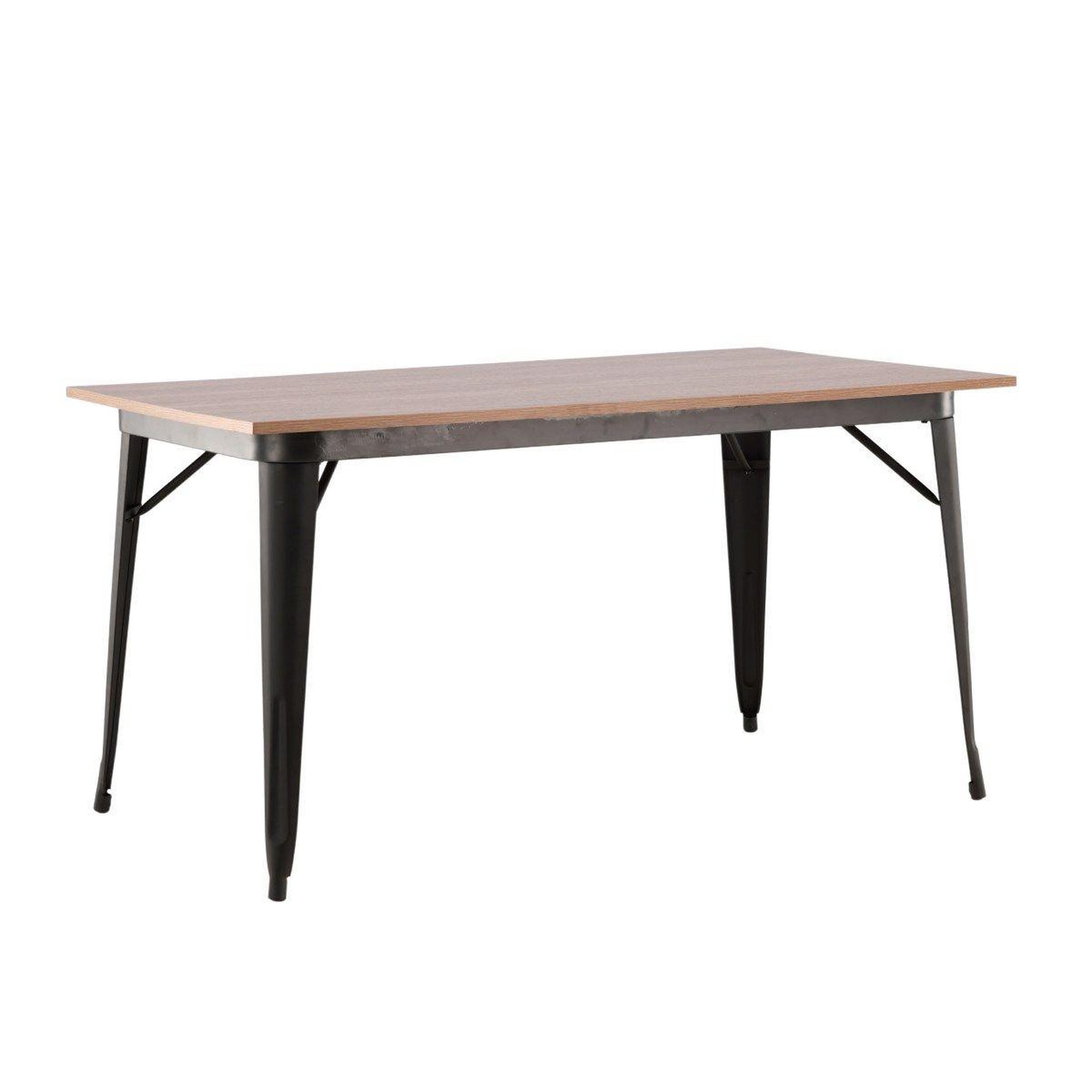 Paris Prix Table à manger design  tempe  140cm noyer