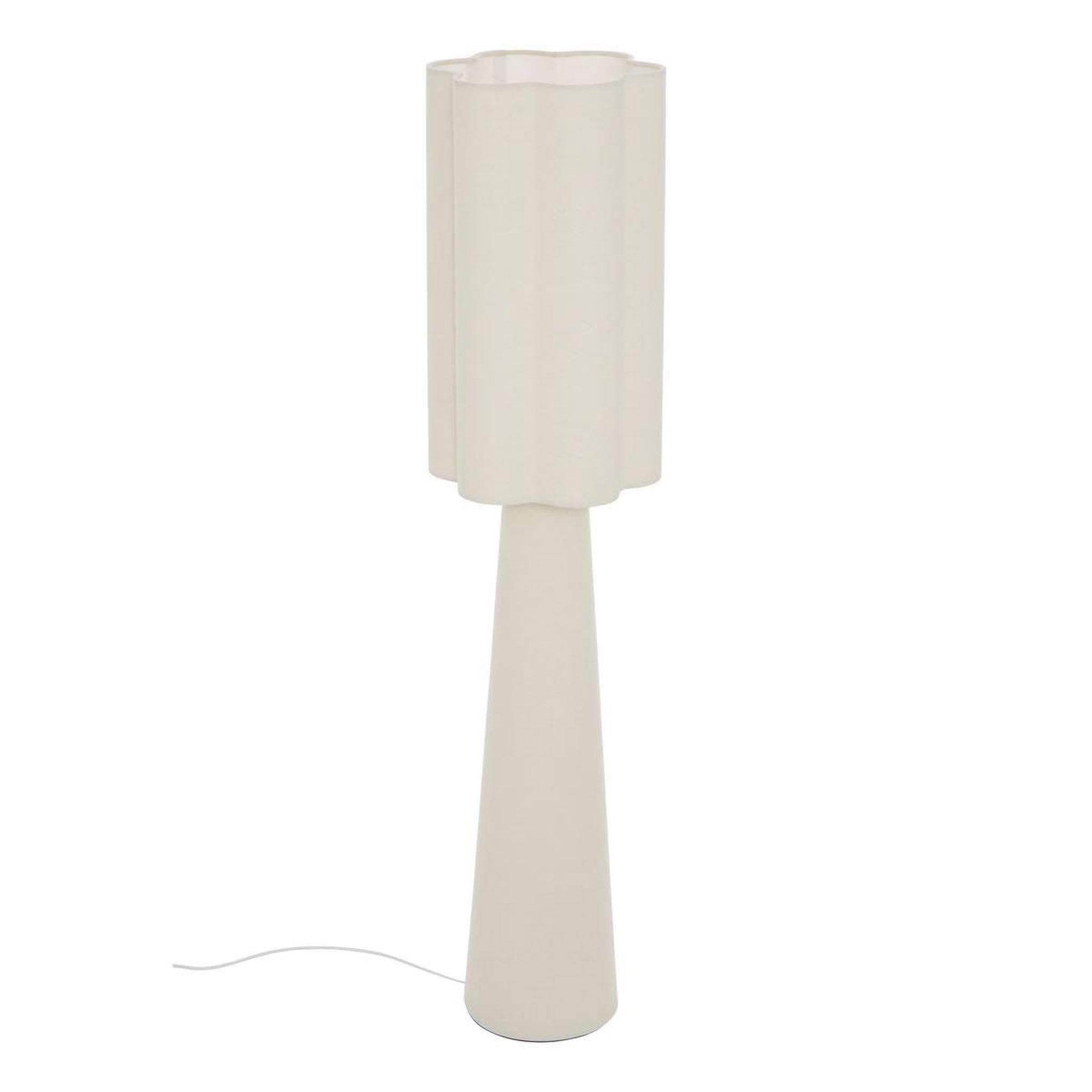 ATMOSPHERA Lampadaire Design Fleur  Blanca  124cm Beige