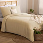 Voir la diapositive 1 : ATMOSPHERA Parure de Lit 3 Pièces  Flora  260x240cm Beige Lin