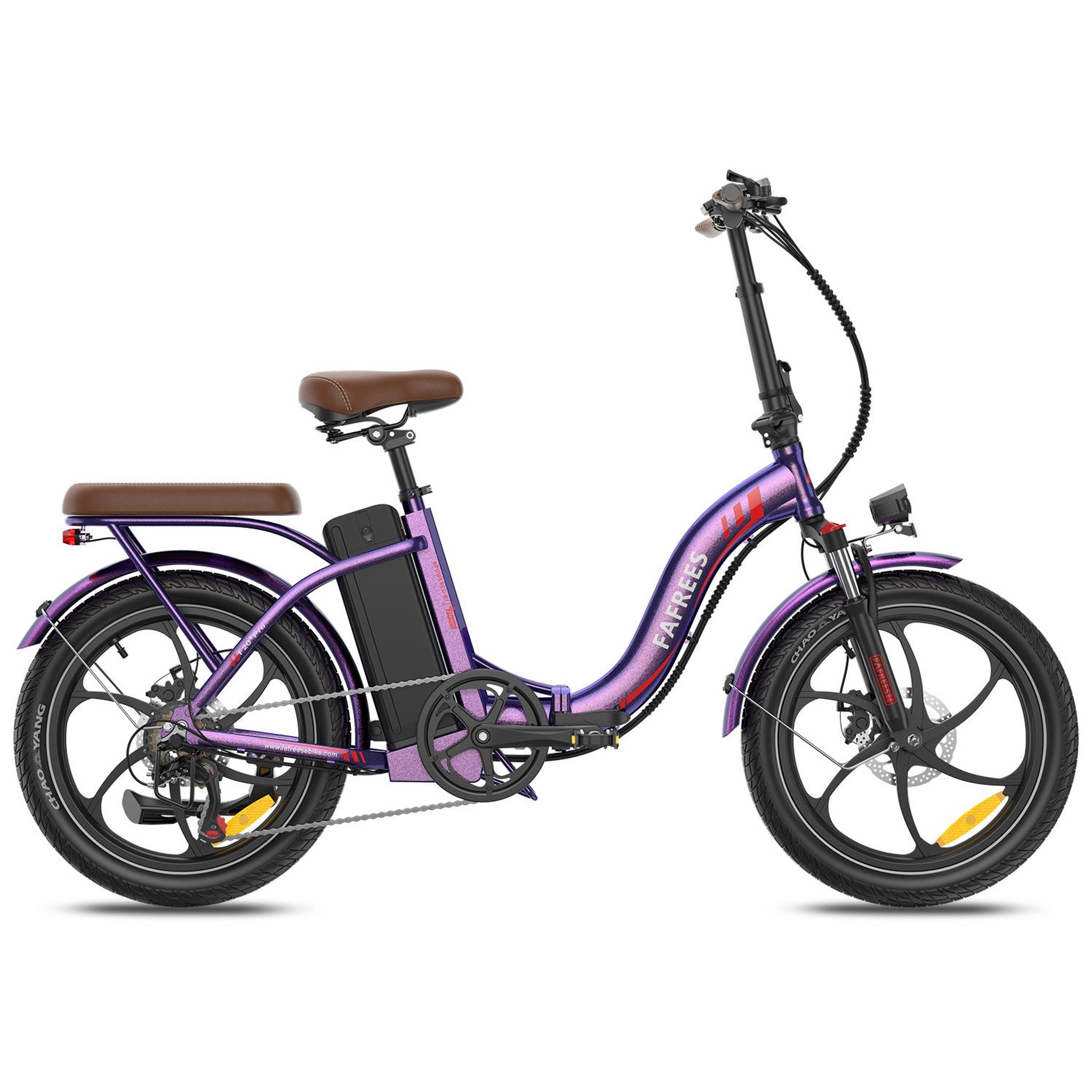 Voir la diapositive 1 : FAFREES Vélo électrique pliable de ville fafrees f20+ pro