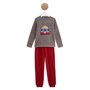 Voir la diapositive 1 : IN EXTENSO Ensemble pyjama polaire garçon