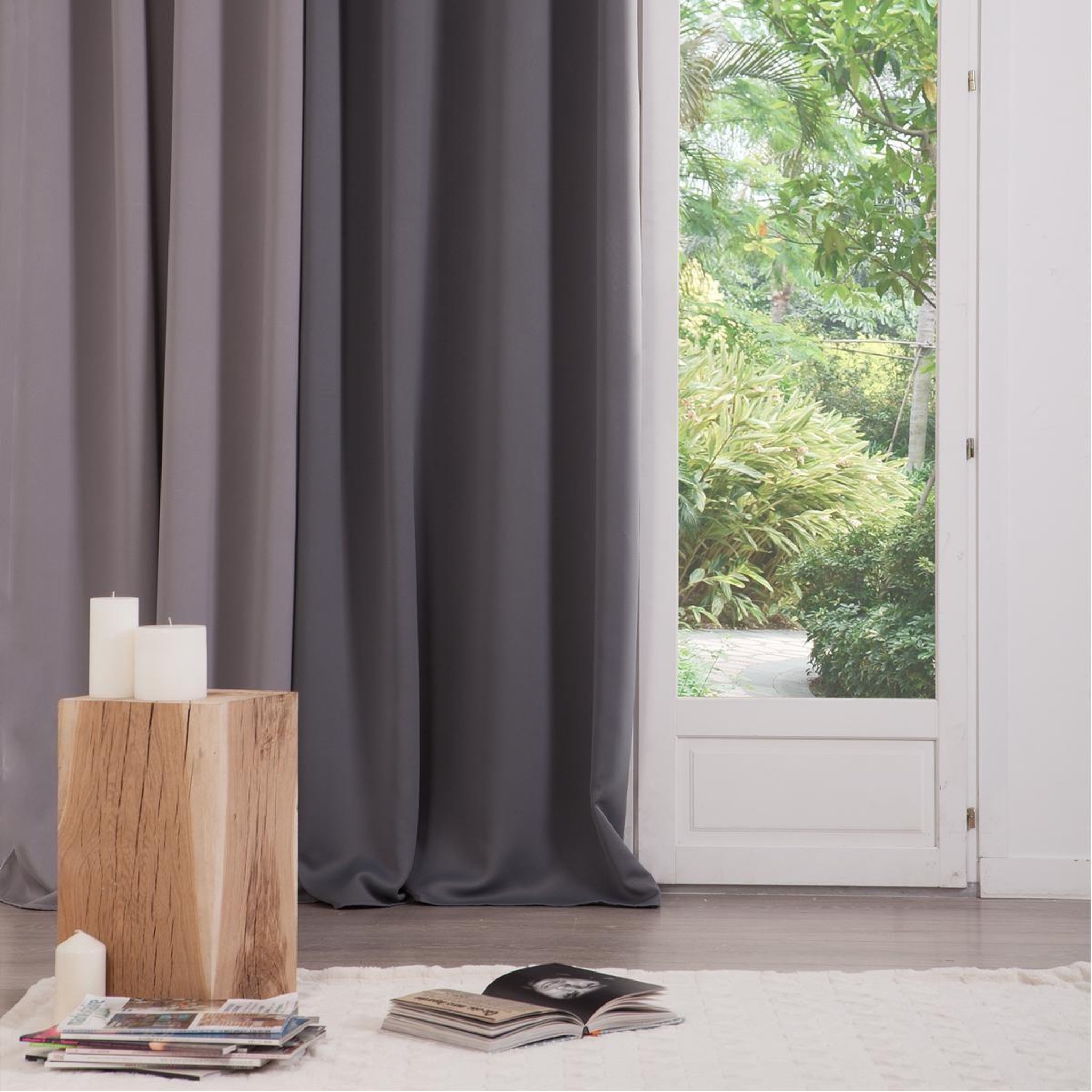 Voir la diapositive 6 : ATMOSPHERA Rideau occultant  topa  140x260 anthracite